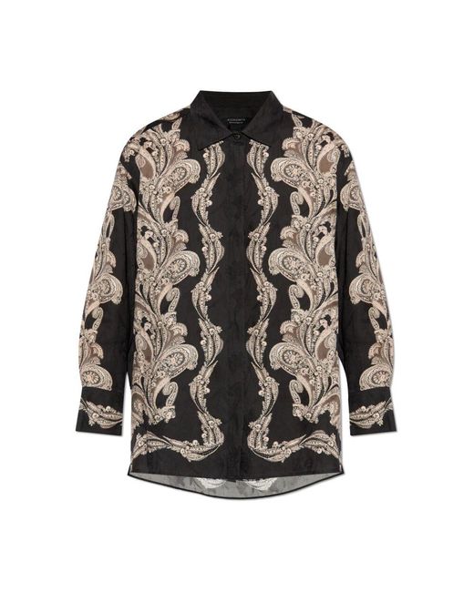 AllSaints Black Blouses