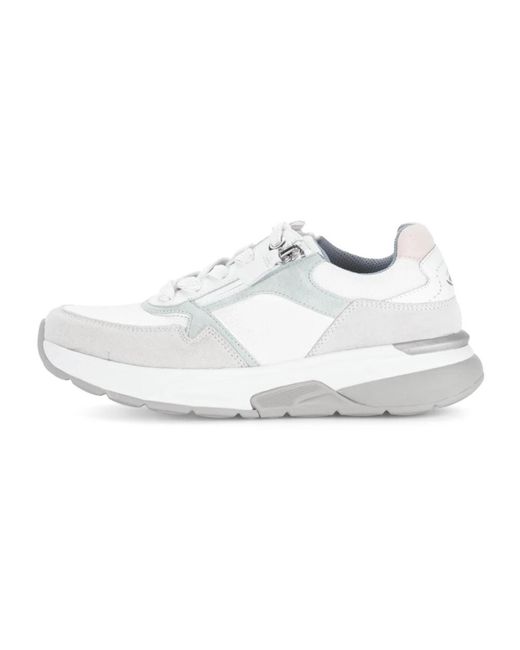 Gabor Sneaker Low in het White