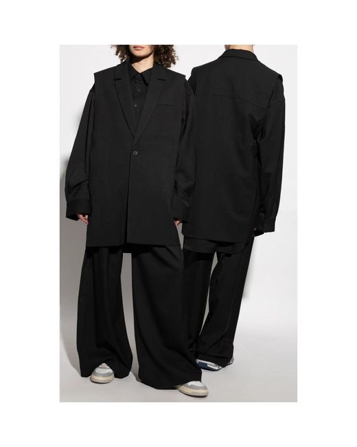 Vests di Entire studios in Black da Uomo