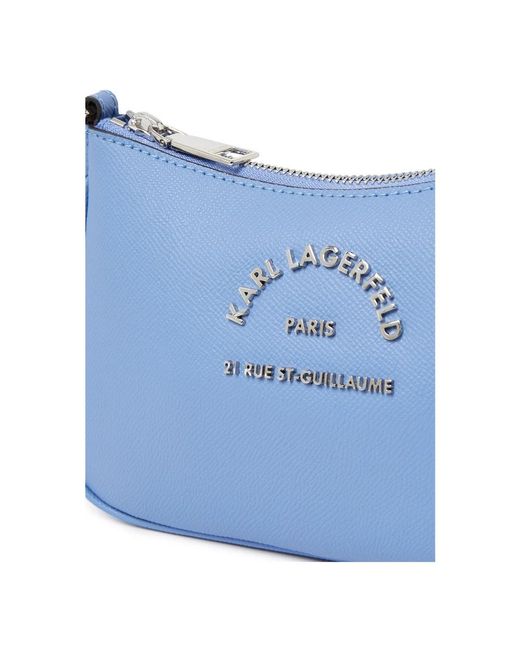 Karl Lagerfeld Blue Cross Body Bags