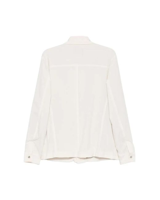 Barba Napoli White Light Jackets for men