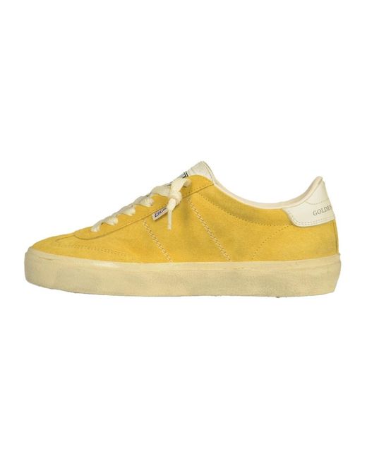 Golden Goose Deluxe Brand Yellow Sneakers