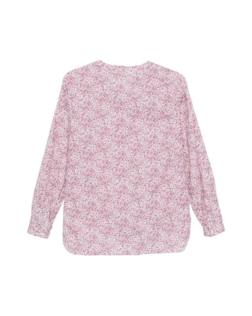 Blouses Xacus de color Purple