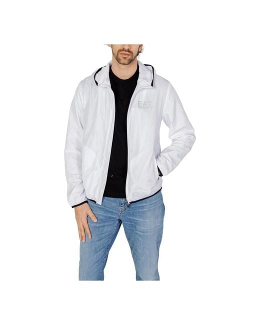 EA7 Blue Light Jackets for men
