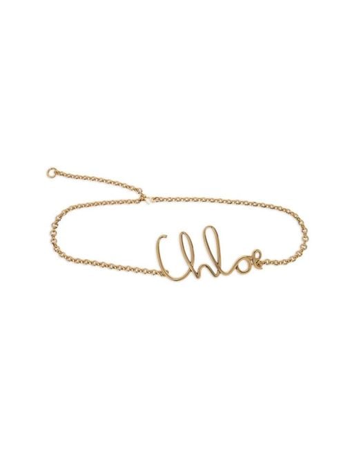 Chloé Metallic Belts