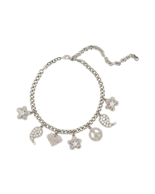 Alessandra Rich Metallic Necklaces