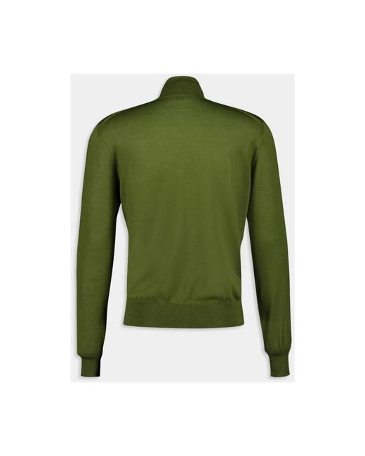 Saint Laurent Green Turtlenecks for men