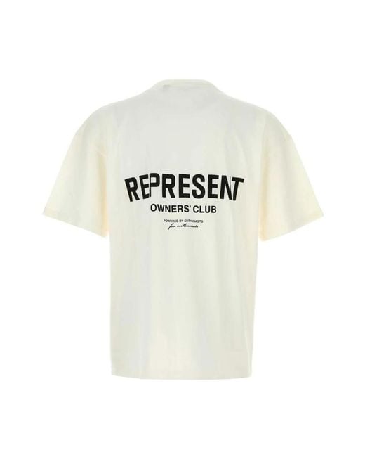 T-Shirts Represent de hombre de color White