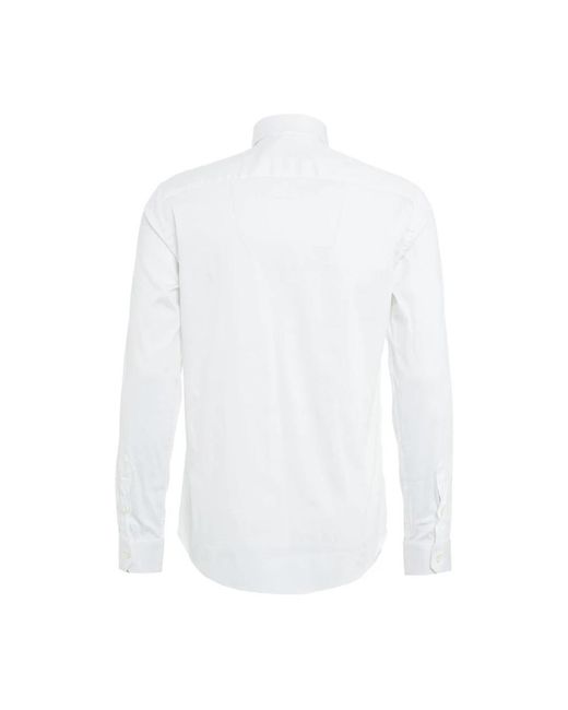 Brian Dales White Formal Shirts for men