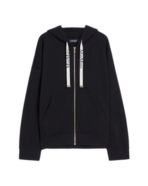 Max Mara Black Zip-Throughs