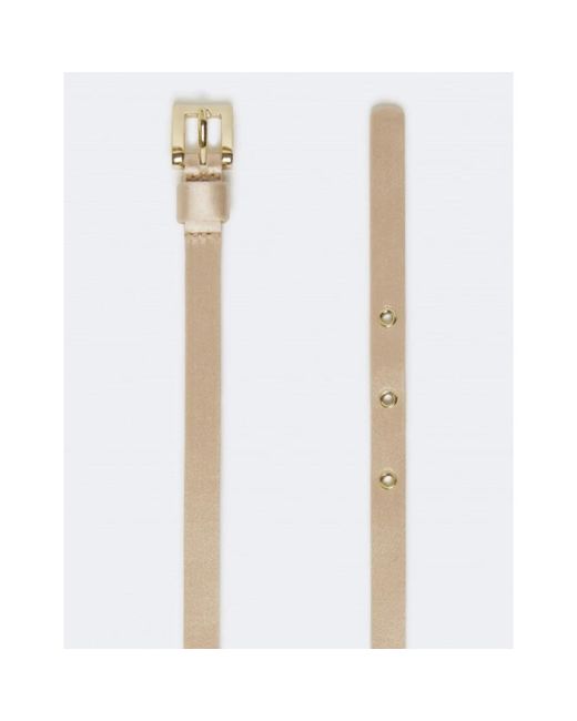 Max Mara Metallic Belts