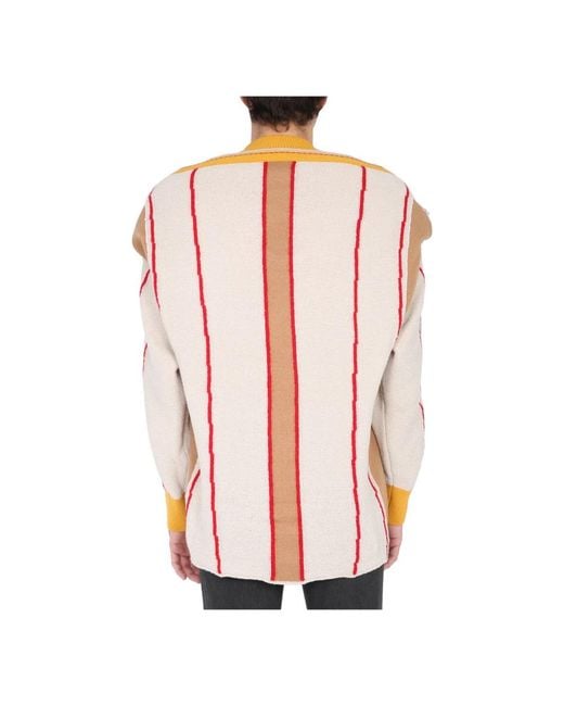 Ambush Red Round-Neck Knitwear for men
