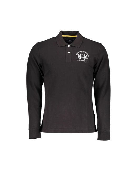 Polo Shirts La Martina pour homme en coloris Black