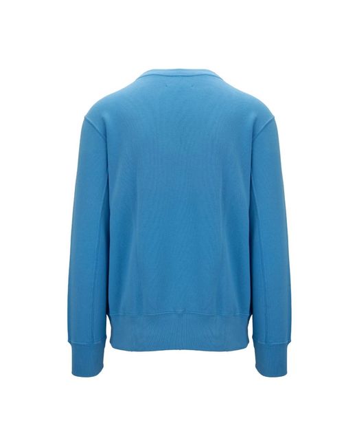 Autry Hoodies & Sweatvesten ,Blauw ,Katoen Pullover Sweater in het Blue voor heren