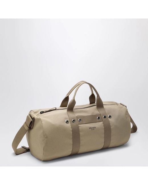 Prada Natural Weekend Bags for men
