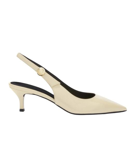 Pumps Furla de color Metallic