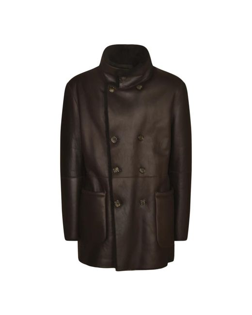Giorgio Armani Brown Light Jackets for men