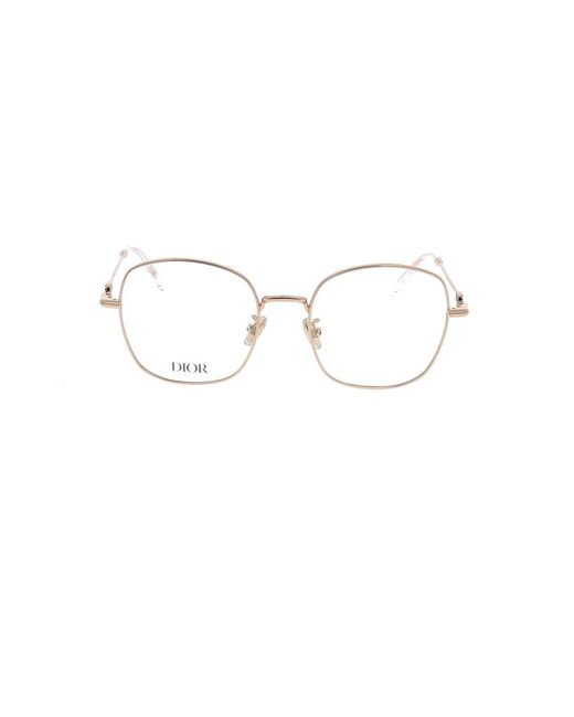 Dior Glasses in het Metallic