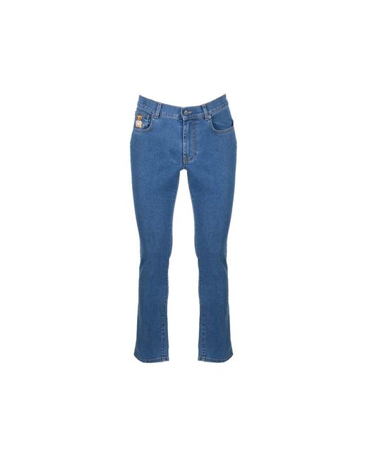 Moschino Blue Slim-Fit Jeans for men