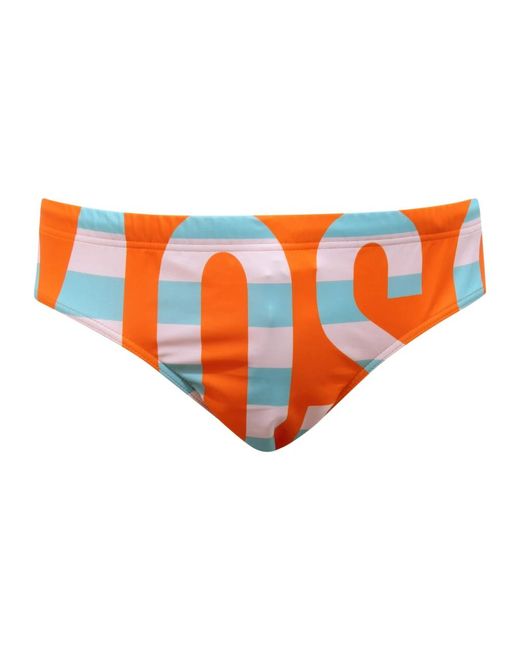 Moschino Orange Beachwear for men