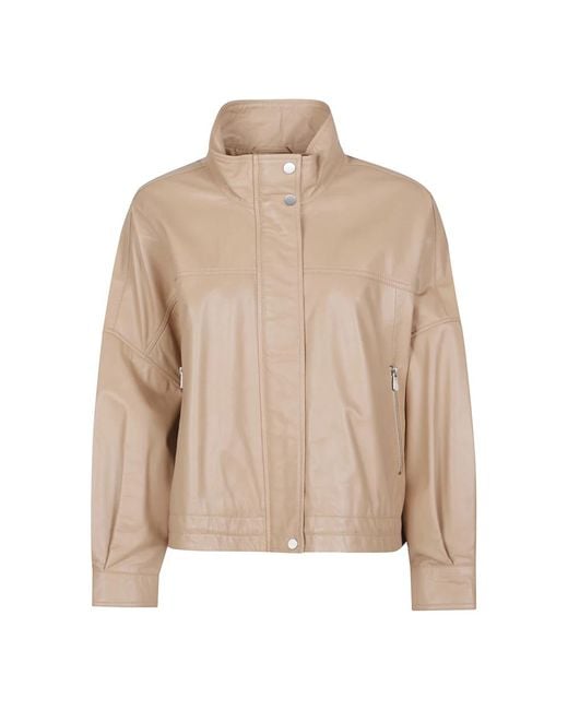 Pinko Natural Leather Jackets