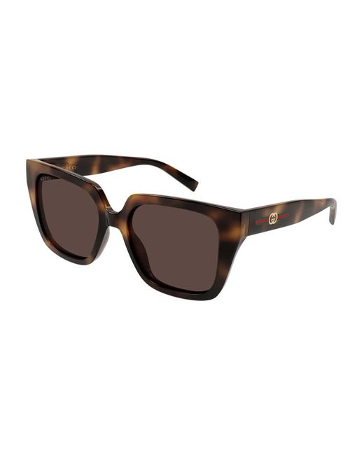 Gucci Brown Sunglasses