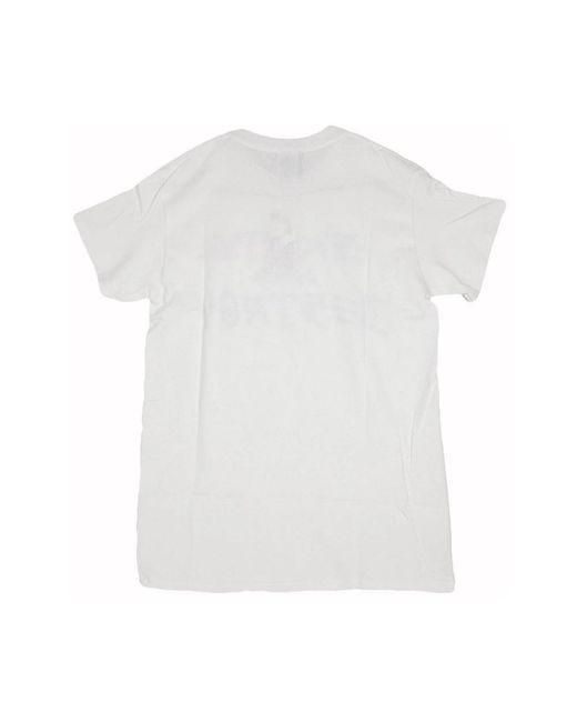 Thrasher Tops ,Grijs ,Katoen Skate & Destroy Tee Wit/Zwart in het White voor heren