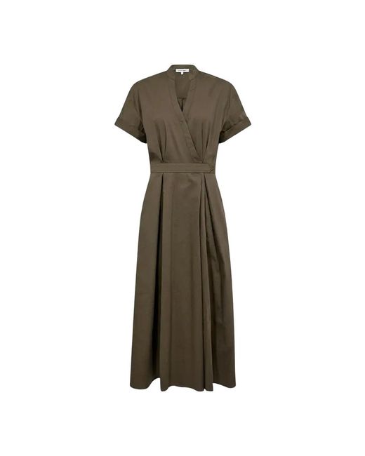 Wrap Dresses co'couture de color Green