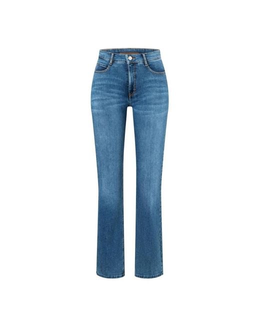 M·a·c Blue Boot fringe jeans - medium