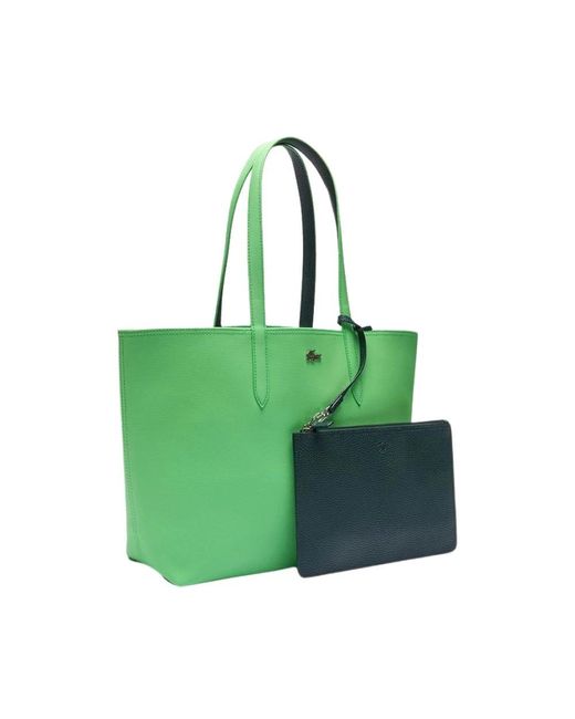 Lacoste Green Tote Bags