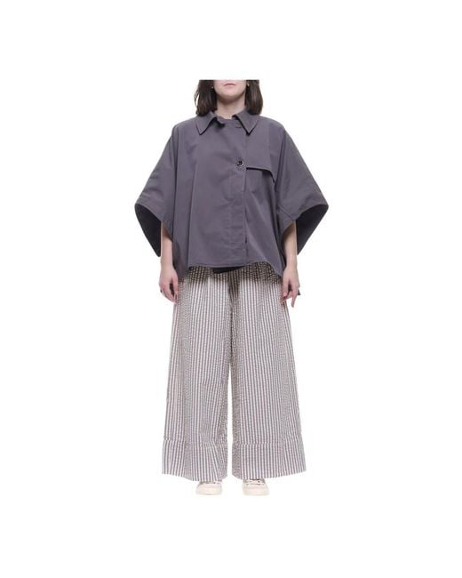 Nine:inthe:morning Gray Ponchos