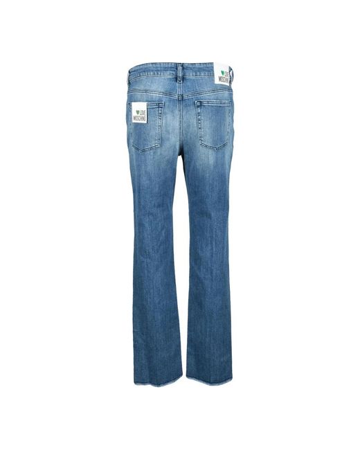 Jeans > straight jeans Love Moschino en coloris Blue