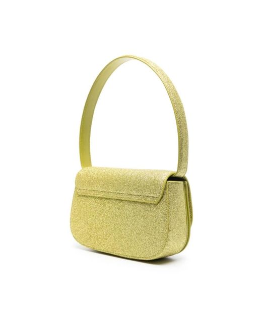 DIESEL Yellow Shoulder Bags