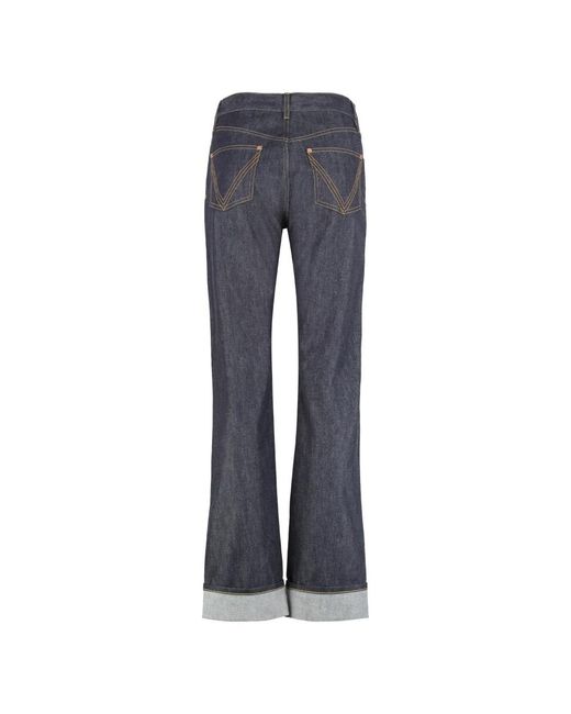 Bottega Veneta Gray Boot-Cut Jeans
