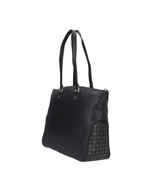 Pollini Black Tote Bags