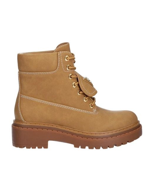 Guess Brown Leavey Ankle Boot