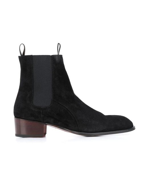 Giuseppe Zanotti Black Chelsea Boots for men