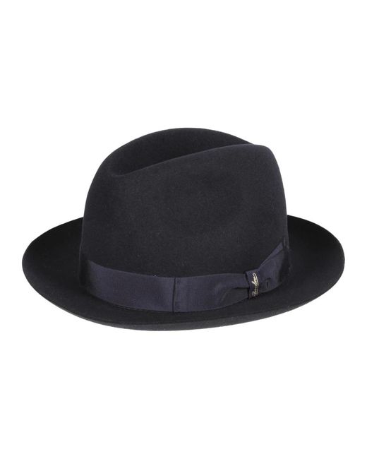 Borsalino Blue Hats for men