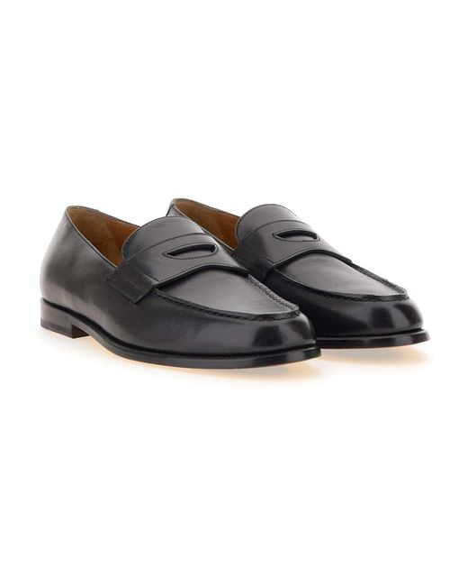 Doucal's Black Loafers for men