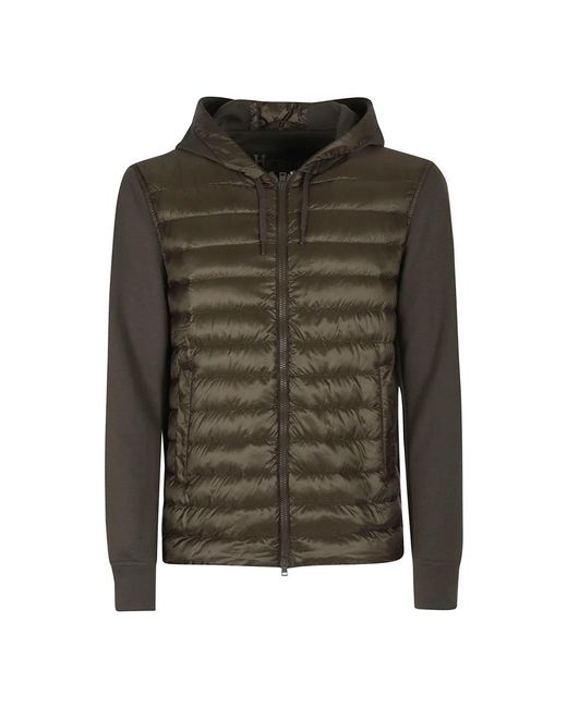 Herno Green Winter Jackets for men