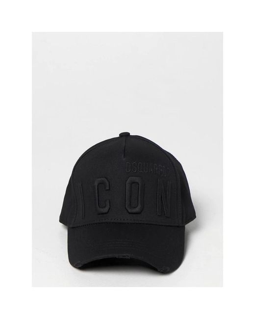 Caps DSquared² de hombre de color Black
