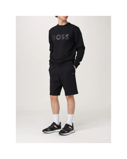 HUGO Schwarze Lässige Herrenshorts in Black für Herren