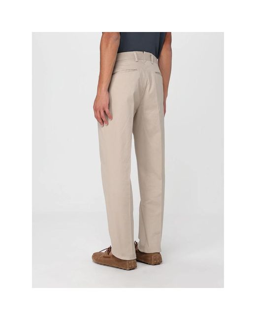 Incotex Natural Slim-Fit Trousers for men