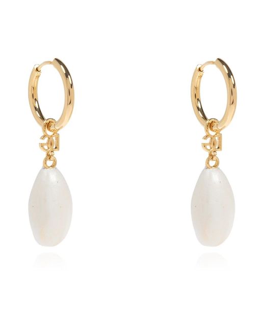 Earrings Dolce & Gabbana de color White