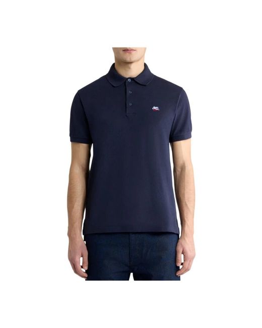 Etro Blue Polo Shirts for men