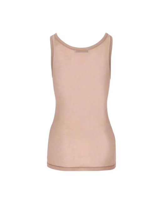 Prada Sleeveless Tops in het Brown