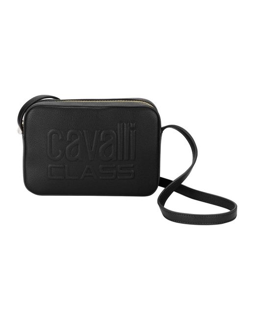 Roberto Cavalli Black Cross Body Bags