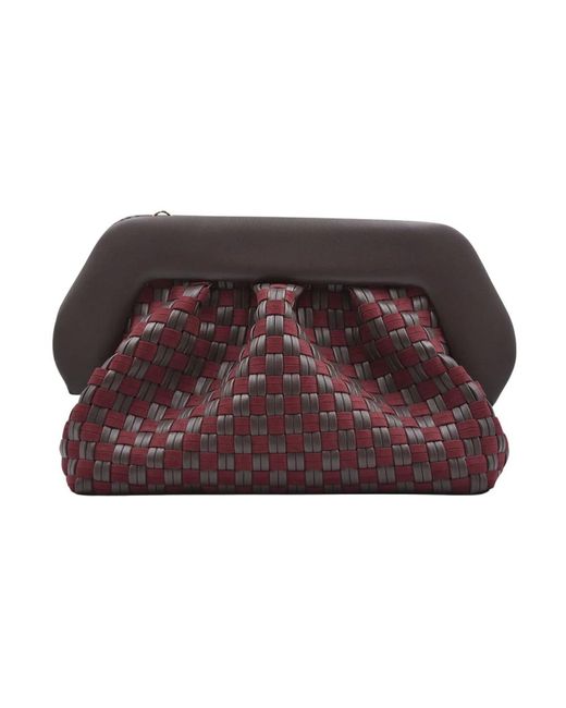 THEMOIRÈ Red Bios Trim Vegan Stofftasche