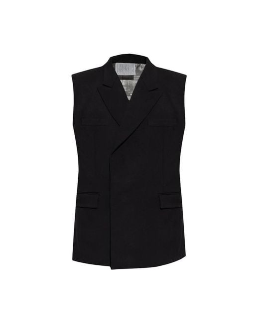 VTMNTS Black Waistcoats for men