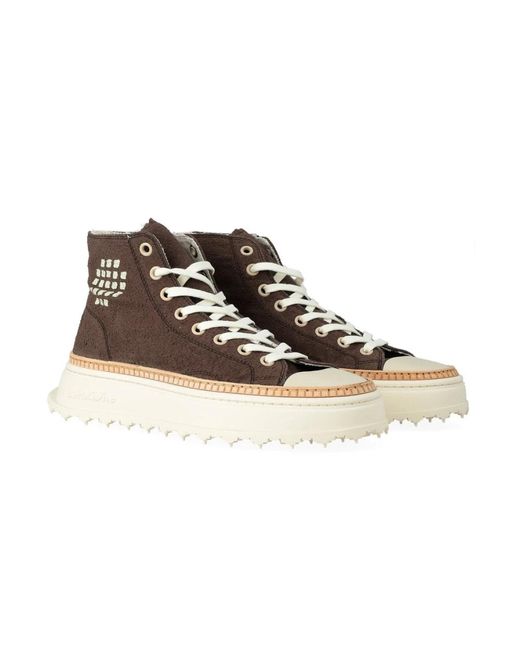 Be Positive Brown Sneakers
